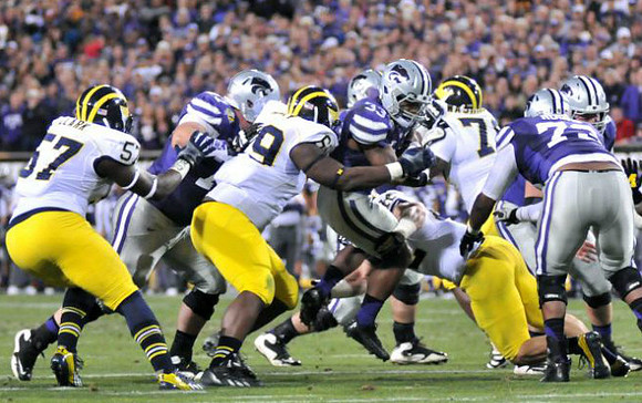 Frank Clark (57), Willie Henry (69), and Quinton Washington (76)