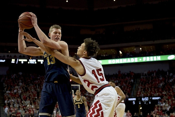 Moritz Wagner (13) and Charles Matthews (1)