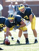 Chad Henne (7), Mark Bihl (54), and Rueben Riley (72)