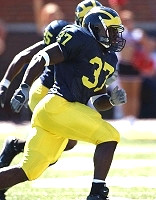 Chris Graham (37) and Ernest Shazor (25)