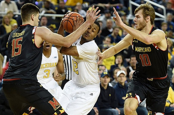 Kameron Chatman (3) and Muhammad-Ali Abdur-Rahkman (12)