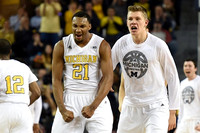 Muhammad-Ali Abdur-Rahkman (12), Zak Irvin (21), and Moritz Wagner (13)