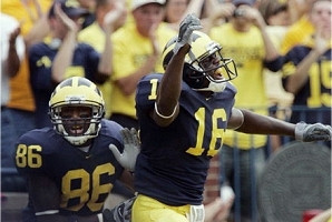 Mario Manningham and Adrian Arrington