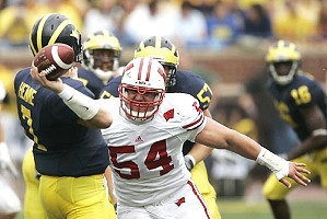 Chad Henne, Adam Kraus, and Adrian Arrington