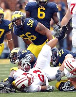 Rondell Biggs, Will Johnson, Brandon Harrison, LaMarr Woodley, and Prescott Burgess