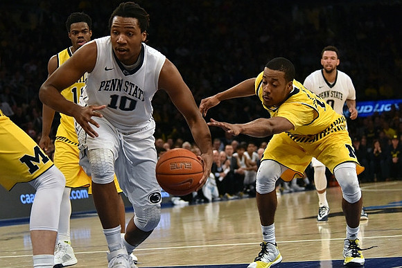 Derrick Walton Jr. (10) and Muhammad-Ali Abdur-Rahkman (12)