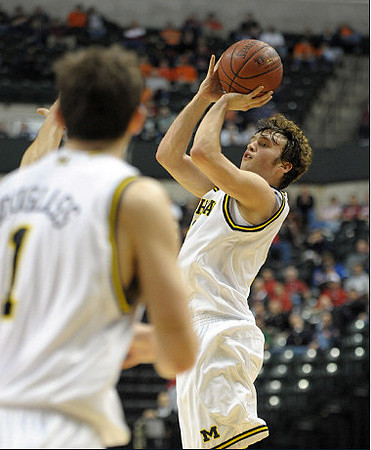 Stu Douglass (1) and Zack Novak (0)