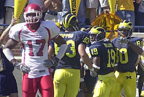 Braylon Edwards (80), Bennie Joppru (83), and Ronald Bellamy