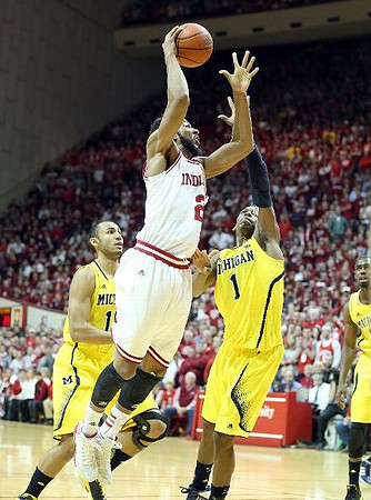 Jon Horford (15), Glenn Robinson III (1), and Tim Hardaway Jr. (10)
