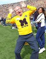 Michigan Alumni Cheerleader