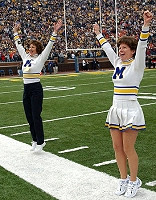 Michigan Alumni Cheerleaders