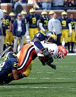Darnell Hood (4) and Jon Shaw (22)