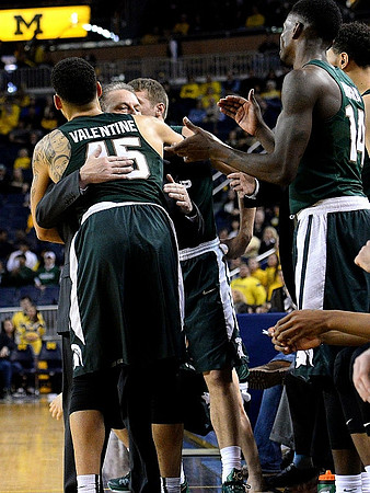 Michigan State Head Coach Tom Izzo