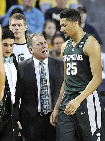 Michigan State Head Coach Tom Izzo