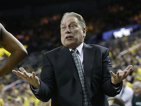 Michigan State Head Coach Tom Izzo
