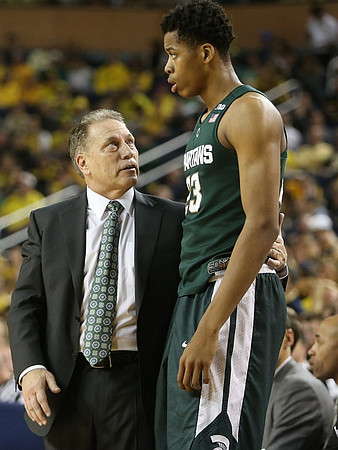 Michigan State Head Coach Tom Izzo