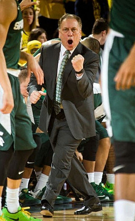 Michigan State Head Coach Tom Izzo