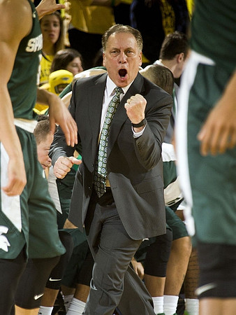 Michigan State Head Coach Tom Izzo