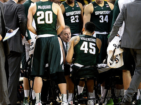 Michigan State Head Coach Tom Izzo