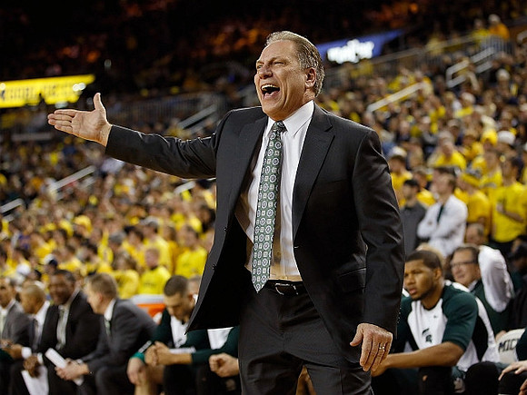 Michigan State Head Coach Tom Izzo