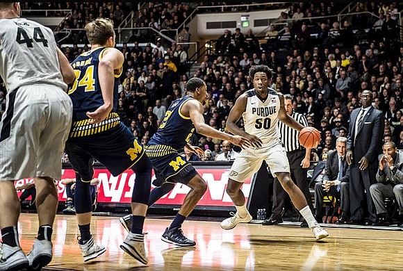 Mark Donnal (34), Muhammad-Ali Abdur-Rahkman (12), Jeff Meyer, Bacari Alexander, and LaVall Jordan