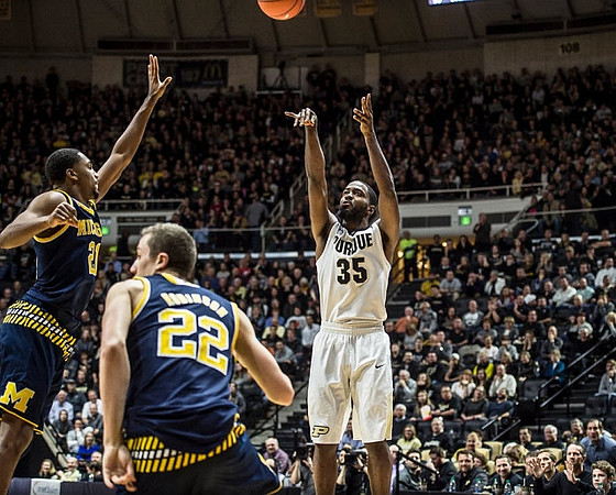 Zak Irvin (21) and Duncan Robinson (22)
