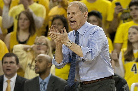 C.J. Lee and John Beilein