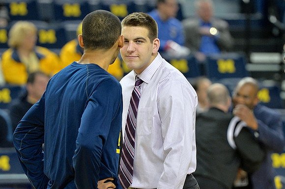 Jon Horford (15) and Mitch McGary (4)