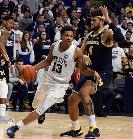 Charles Matthews (1) and Isaiah Livers (4)