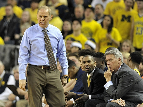 John Beilein, LaVall Jordan, and Jeff Meyer