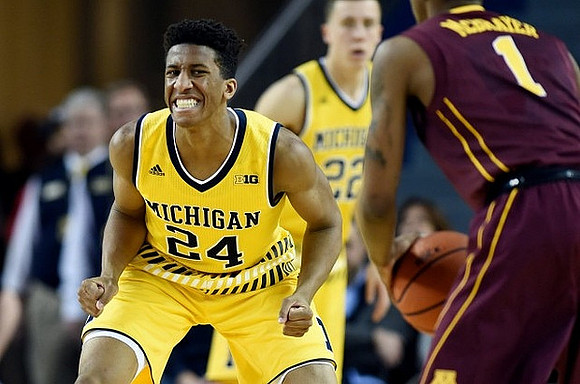 Aubrey Dawkins (24) and Duncan Robinson (22)