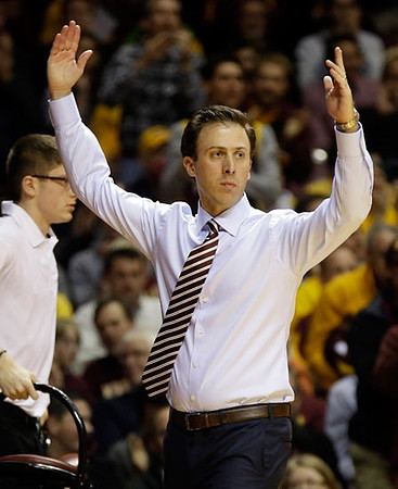 Minnesota Head Coach Richard Pitino