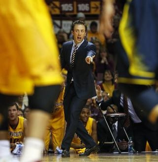 Minnesota Head Coach Richard Pitino