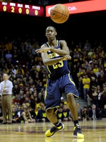 John Beilein and Caris LeVert (23)