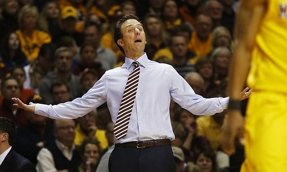 Minnesota Head Coach Richard Pitino