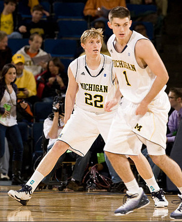 Blake McLimans (22) and Stu Douglass (1)