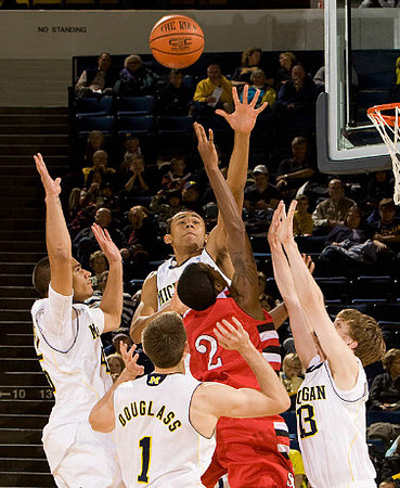 Colton Christian (45), Jon Horford (15), Stu Douglass (1), and Matt Vogrich (13)