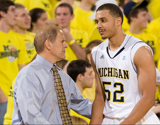 John Beilein and Jordan Morgan (52)