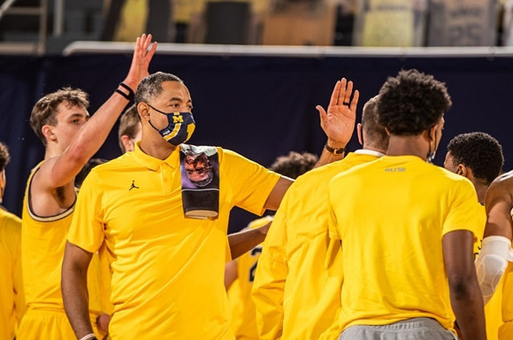 Franz Wagner (21), Juwan Howard, and Jace Howard (25)