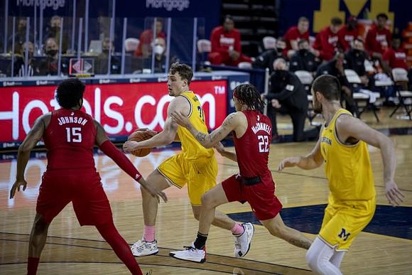 Franz Wagner (21) and Hunter Dickinson (1)