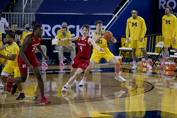 Franz Wagner (21) and Mike Smith (12)