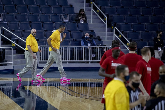 Phil Martelli and Juwan Howard