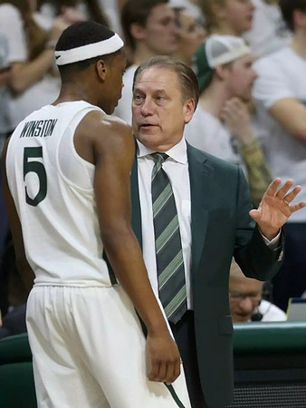 Michigan State Head Coach Tom Izzo