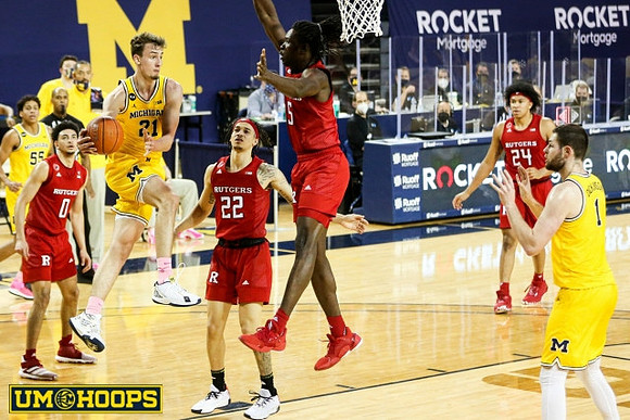 Franz Wagner (21) and Hunter Dickinson (1)