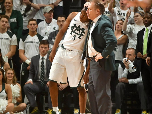 Michigan State Head Coach Tom Izzo