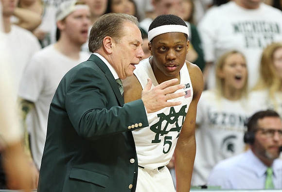 Michigan State Head Coach Tom Izzo