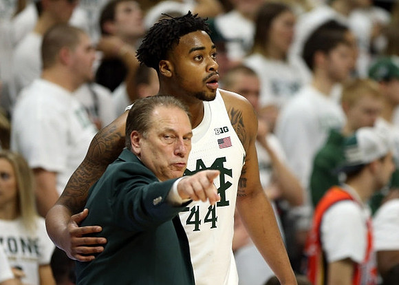 Michigan State Head Coach Tom Izzo
