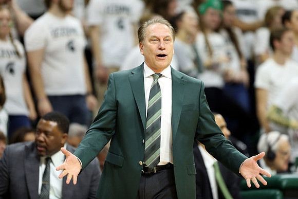 Michigan State Head Coach Tom Izzo