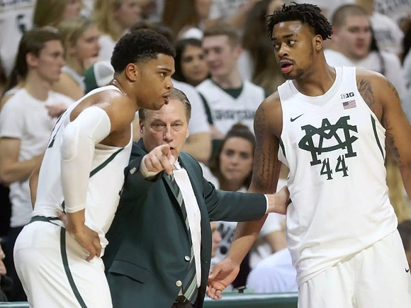 Michigan State Head Coach Tom Izzo