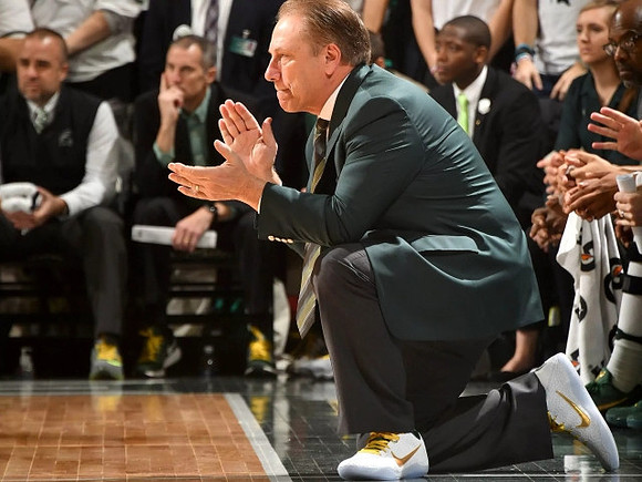 Michigan State Head Coach Tom Izzo
